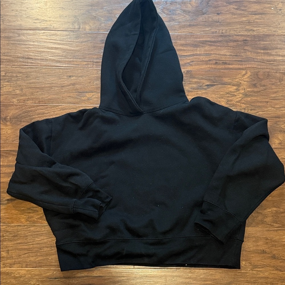 Zara cropped hoodie size XL